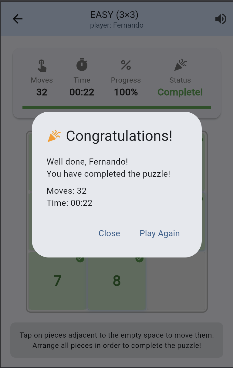 Tile Riddle - Completed